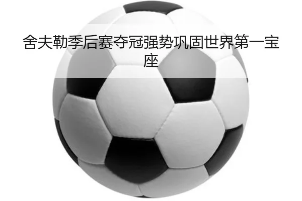 舍夫勒季后赛夺冠强势巩固世界第一宝座